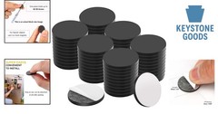 60 pcs Small Round Magnetic Stickers with Adhesive Backing for Crafts & Office
