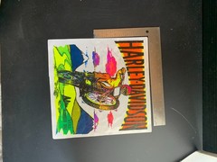 HUGE! Harley Motorcycle VINTAGE IRON ON transfers MODIFIED to sticker decal *RE