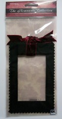 1 Frame Sticker Roman Shade Black 3-1/2 x 5 Inches EK Success NIP
