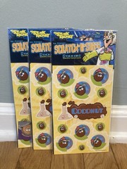 Lot of 45 Retro Style Nostalgic Stink Factory Scratch Sniff Stickers Sealed NIP