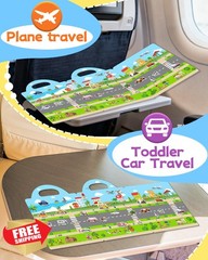 Benresive Reusable Sticker Book Vehicle