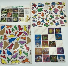 Vtg Lot 100+ 1980’s Stickers HIGHLIGHTS FOR KIDS Magazine Ranger Rick READ GUC