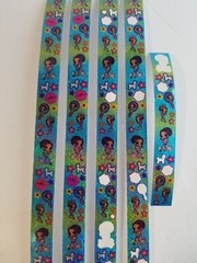 Vtg LISA FRANK Sticker Dreams Holographic Glam City Fab Girl 144 Stickers strip