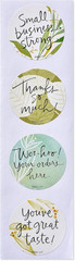 Thank You Stickers or Seals, Multi-Colored Text (500-Count)