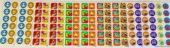 1099+ Lot Scrapbooking Stickers Assorted Brands Mixed Themed Card Making Sheets