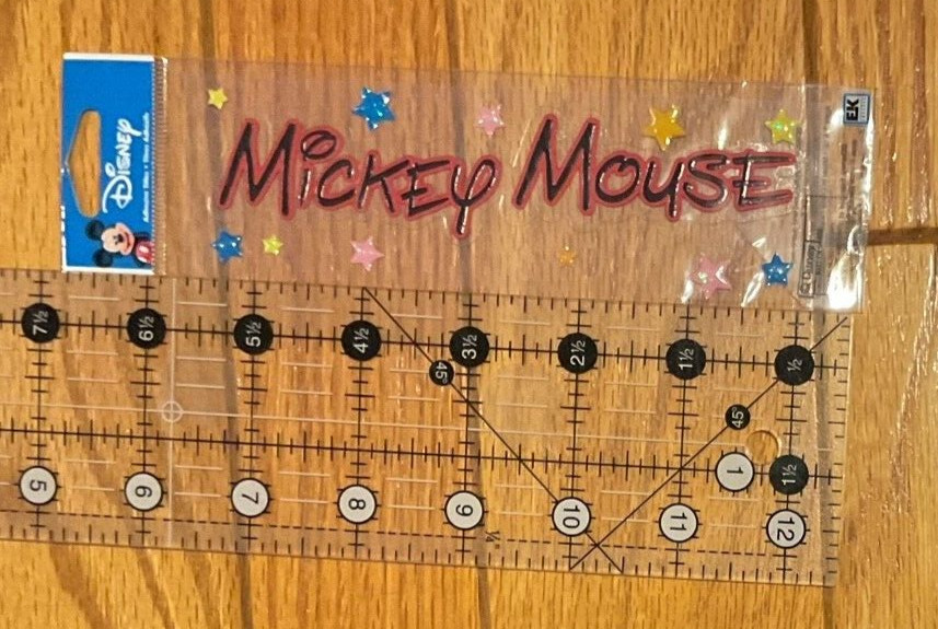 Disney~Jolee’s Boutique~Mickey Mouse TItle~Scrapbook Dimensional Stickers~New