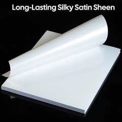 Versatile 110 Sheets Glossy Printable Vinyl – Perfect for Labels & Crafts