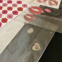 Heart Lips Love Misc Sticker Lot