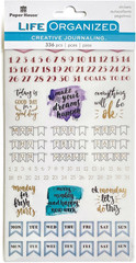 Planner Sticker Pack of 4 Sticker Sheets for Planners, Journaling and Crafting –