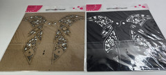 NEW Want 2 Scrap Steampunk Fairy Wings Candy Rosenberg Designs Scrapbooking