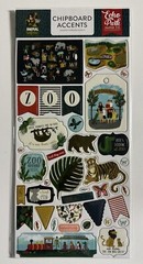 Echo Park 6 x 12 Chipboard Accents Multiple Variations-You Choose