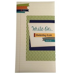 Write On Handwriting Accents Sticker Kit Scrapbooking Die Cuts Multicolor 2013