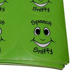 Stinky Stickers Red & Green Smiley Face 164 Full Sheets 2009 Total Stickers