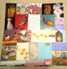 Cardmaking/Collage Supplies, 200 Pieces