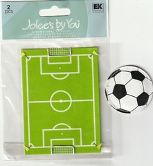 NEW! Lot of 4 Different Jolee’s SOCCER Goal Theme stickers Fast Fair Shipping!