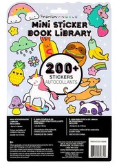 Fashion Angels Mini Sticker Book Library 200+ Stickers SEALED