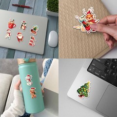 Vybonz Christmas 3″ Stickers Set 3