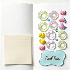Small Sticker for Kid Adult Tiny Sticker for Phone Case, Notebook, Scrapbooking