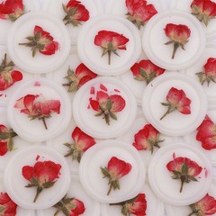 20Pcs Dry Floral Rose Wax Seal stickers Self Adhesive Envelope Seal Stickers