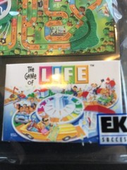 The Game of Life Game RARE Hasbro Jolee’s Boutique 3D Sticker Scrapbook Craft