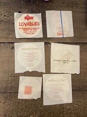 Vintage 1980s Sticker Lot Of 6- Ballerina Dancing Bears – Small World BJ Russ