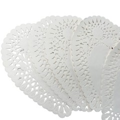 White Heart Doilies Paper Romance Valentine’s Day Ephemera 30 Plus Crafts mq Jun