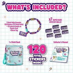 Explore 120 Mini Stickers in Sky Castle Sticki Book – Perfect Craft Kit for Kids