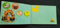 Vintage Trend Scratch n Sniff Little Critters Sticker Book 1984 USED 10 Blank pg