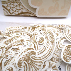 Anna Griffin Die Cut Boiserie 96 PCs for Decoupage Crafts Crafting AG847
