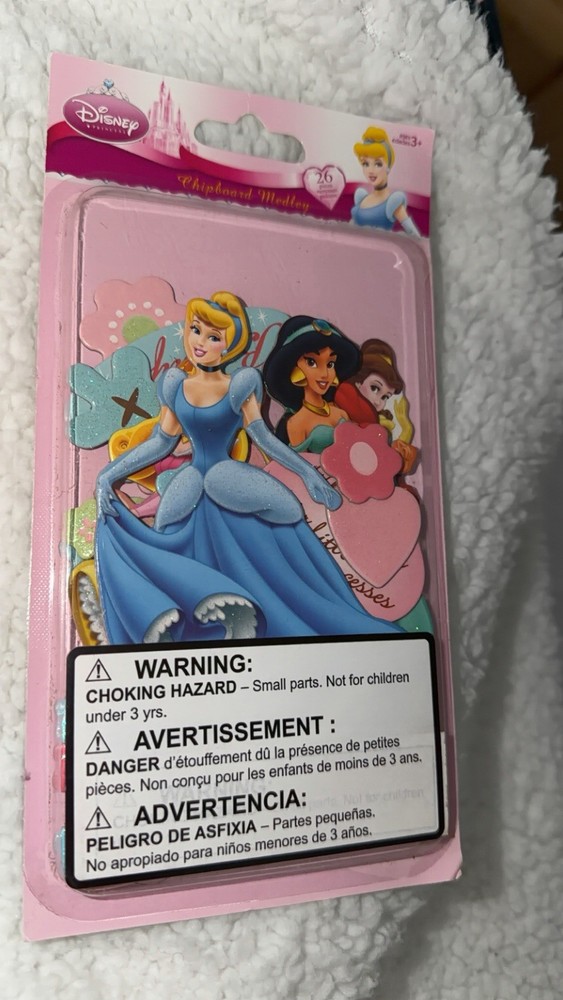 Rare!! Sandylion – Disney Princesses Chipboard Medley Scrapbooking Embelishments