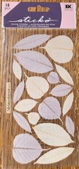 Sticko Vellum Brown Orange Leaves🍁Changing Seasons Leafs Forest Trees Stickers
