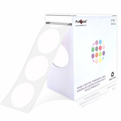 1″ White Round Color Coding Circle Dot Labels on a Roll 1000 Stickers 1 inch …