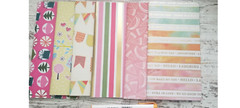 DIY Scrapbook Kit Lot of 6 Handmade Travelers Notebooks Inserts Memory Planning