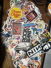 Mystery Sticker 10 Piece Random Vinyl Decal Laptop Water Bottle Skateboard