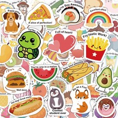 Back to School Supplies – 120 PCS Teacher Motivational Stickers for Kids Stud…