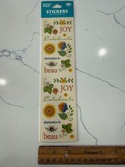 Frances Meyer Inc Stickers ~ Printemps ~ Four 2 1/2×4 1/2″ Sections 2 Sheets