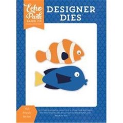 Echo Park Designer Dies FISH FRIENDS Steel Dies Scrapbooking