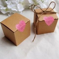 1500 Labels Glitter Pink Heart Stickers 1 inch Sparkling Cute Adhesive for