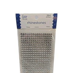 New Love Nicole Clear Rhinestone Stickers 5MM Craft Embellishment 384 Count