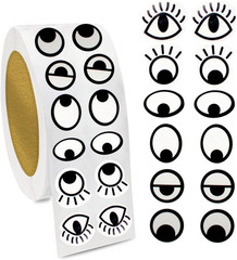 2000 Pieces Eye Stickers Large Googly Eyes Self Adhesive Stickers