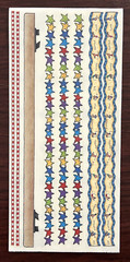 Gymnastics Stickers + Borders: Me & My Big Ideas•Large Sheets•Vintage•Scrapbook
