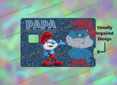 Papa Smurf Fan Art Card Skins