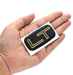 1pcs Lt Badge Emblem Sticker Replacement for Chevrolet Silverado Suburban Tah…