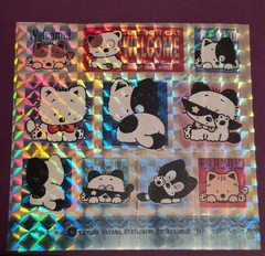 Vintage sticker lot bundle scratch and sniff prismatic smilemakers dog cat