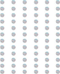 162 Pieces Dots Window Clings for Birds – Anti-Collision Window Decals – Prismat