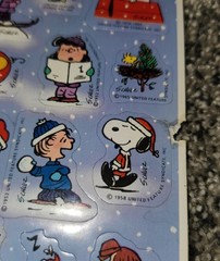 Vintage Hallmark Stickeroni Stickers Lot Rainbow Disney Cars Toy Story Snoopy ++