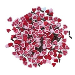 Sprinkletz Valentine’s Bundle Tiny Polymer Clay Pieces for Crafts