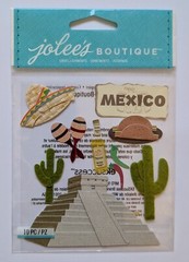 Jolee’s Mexico Travel Vacation Scrapbooking Stickers
