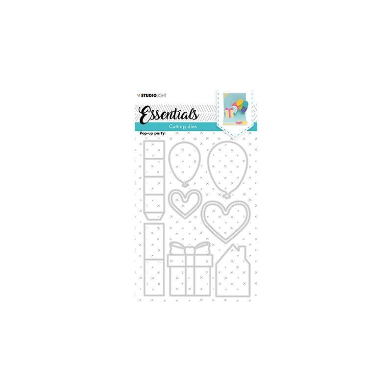 STUDIO LIGHT – METAL CUTTING DIES – POP UP PARTY