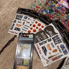 Huge Sticker Lot Disney Frozen Mickey Suzy Zoo Scrapbook Craft Bulk Assortment